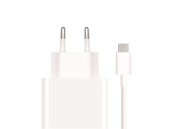 Xiaomi MDY-12-EJ - Strömadapter - 67 Watt - 3 A (USB) - på kabel: USB-C - vit