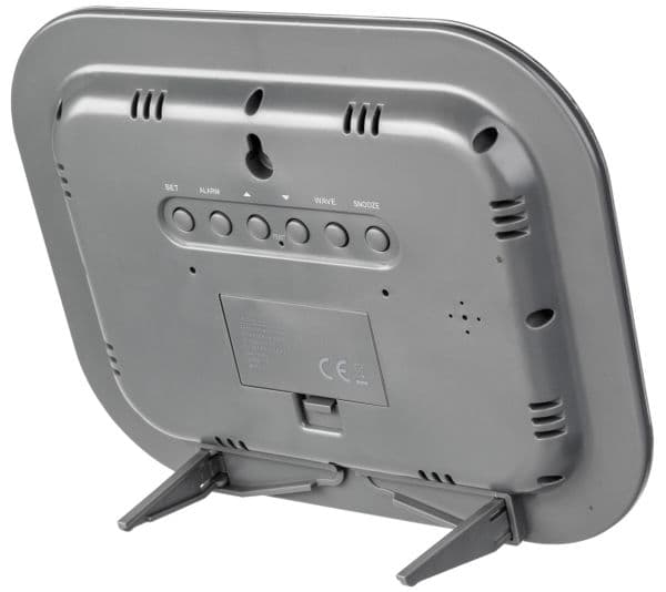 Technoline WS8005, Digital väckarklocka, Silver, AA, 1,5 V, 226 mm, 180 mm