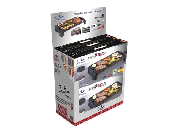 Jata electro GR557A M Magic - Grillplatta - elektrisk - 1288 cm2