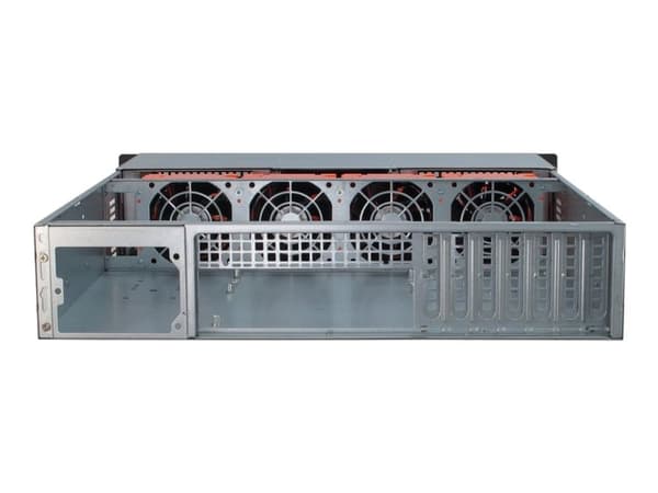 Inter-Tech IPC 2U-20255 - Rackmonterbar 2U - full AT - ingen strømforsyning (EPS2U) - USB