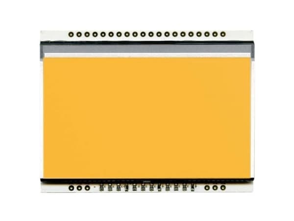 Display Elektronik Baggrundslys Amber