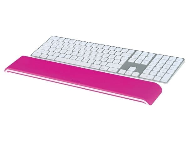 Leitz Ergo WOW - Handledsstöd till tangentbord - rosa
