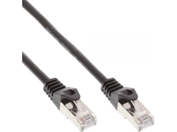 InLine 72575S, 7,5 m, Cat5e, SF/UTP (S-FTP), Svart