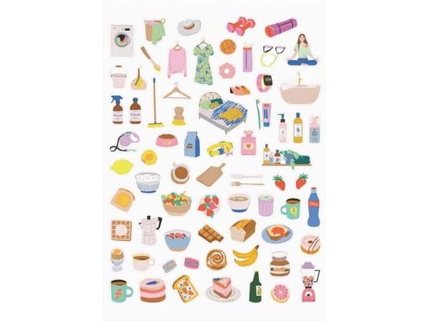 Life Planner Delicate Flowers 2027