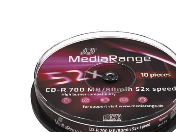 MediaRange - 10 x CD-R - 700 MB