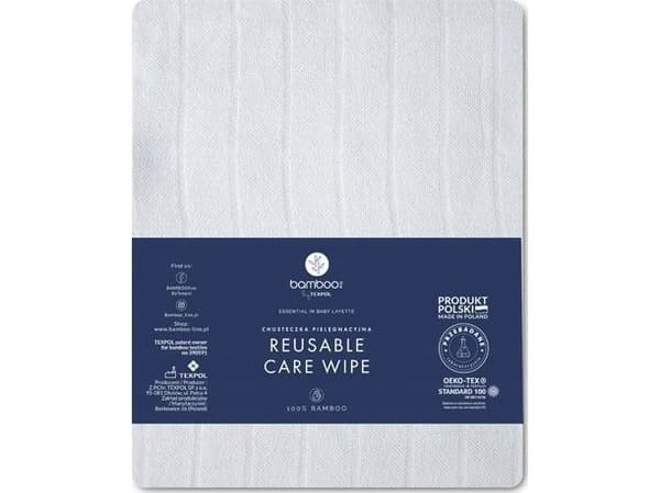BAMB blöjskydd 30×30 classic white 170 g