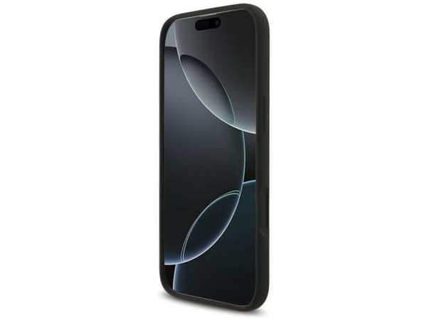 Hurtel Guess silikondeksel Big 4G Script til iPhone Air - svart