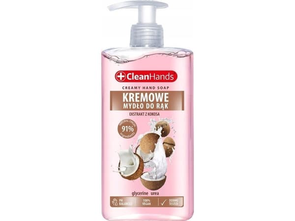 Swit Clean Hands Creamy Liquid Soap Coconut 300 Ml