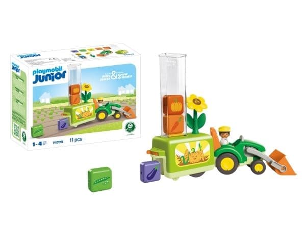Playmobil Junior 71773, Traktor, 1 År, Multifärg, Plast