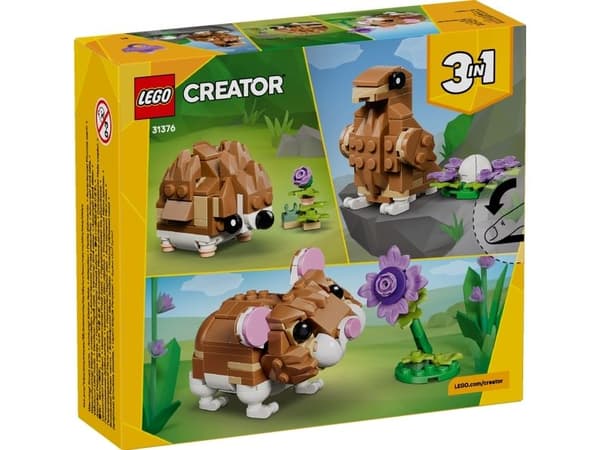 LEGO Creator 31376 Söt hamster med blomma