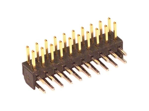 Molex stiftlist (standard), antal rader: 2, 877602016, 1 st. (tray)