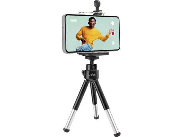 SBS TETRIPOD, 3 jalkoja, Musta, 16 cm