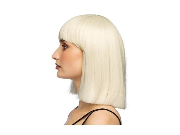 Blond lang bobparykk