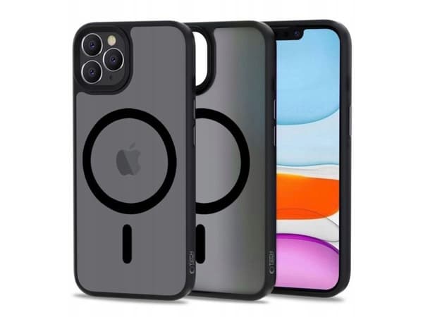 Tech-Protect MagMat MagSafe-deksel iPhone 11 Pro - matt svart