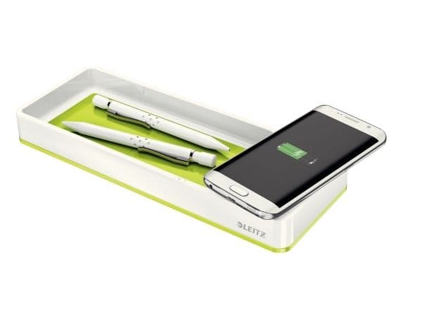 Leitz WOW, Innendørs, USB, Grønn, Hvit