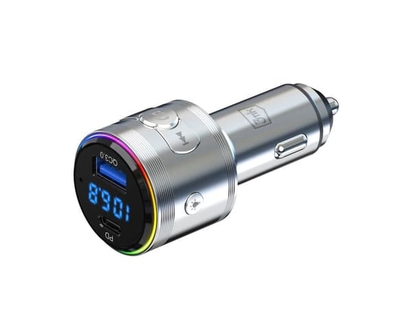 3MK Accessories 3mk Hyper Car Power Transmitter 48W QC PD PPS USB 1C1A silver