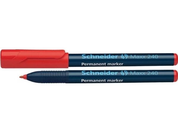 Schneider Permanent Marker Maxx 240, punainen