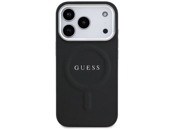 Guess Classic Logo MagSafe-etu iPhone 17 Pro - sort