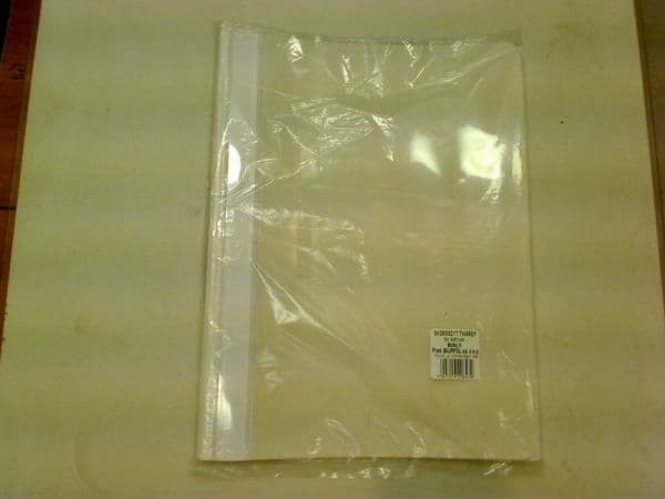 Biurfol A4 hard - white, 20 pieces