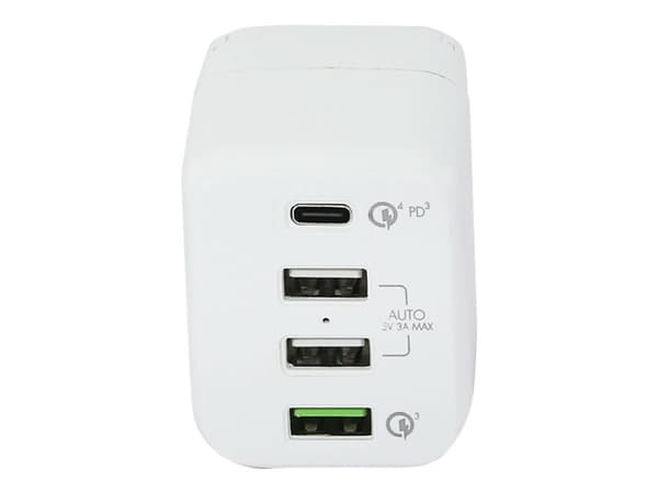 DICOTA Universal Travel Notebook Charger USB-C - Strömadapter - 45 Watt - vit