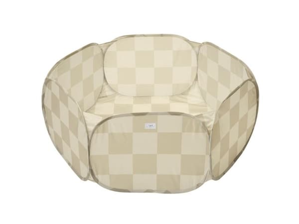 3 Sprouts Boldbassin, Checkerboard beige