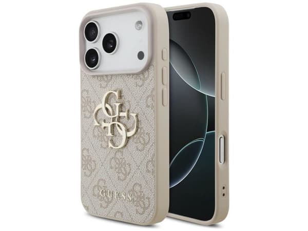 Guess 4G Big Logo Case for iPhone 17 Pro / 18 Pro - Pink
