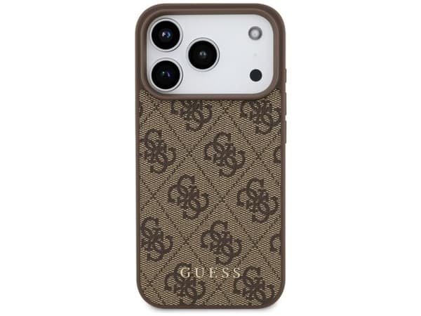 Guess 4G Classic Case for iPhone 17 Pro / 18 Pro - Brown