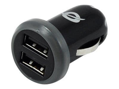 Conceptronic CUSBCAR2A USB Car Tablet Charger 2A - Strömadapter för bil - 2 A - 2 utdatakontakter (USB)