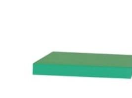 Karton Play Cut A4 180g græsgrøn - (100 ark)