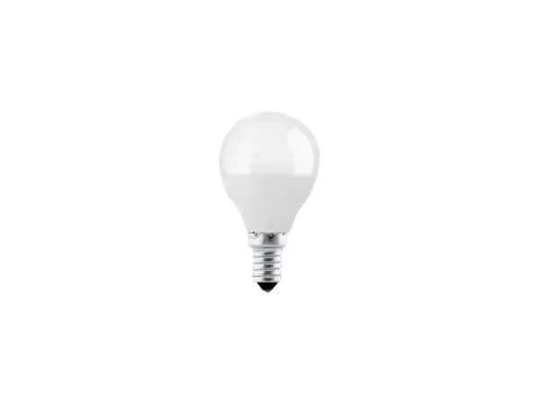EGLO E14 LED P45 opal kronepære med varmt hvitt lys