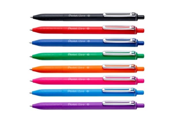 Pentel BX470-D, Klips, Tynn spiss, Sort, 1 stykker, Fint