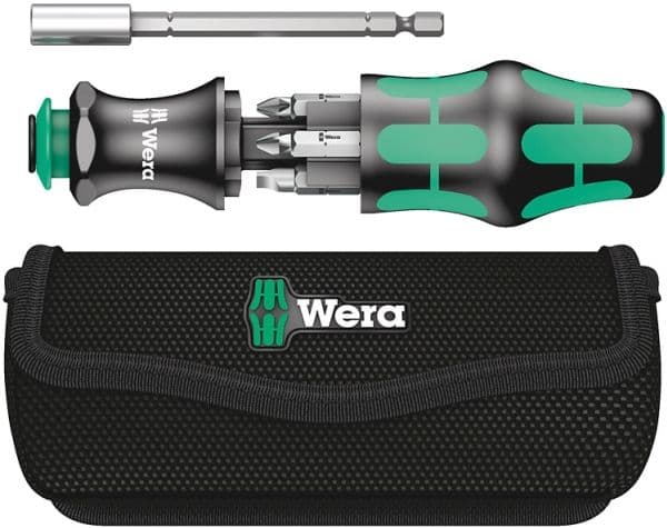 Wera Kraftform Kompakt 28, Musta/vihreä