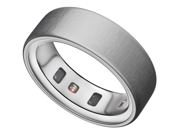 Oura Ring 4 - 13 - älysormus - Bluetooth LE - harjattu hopea