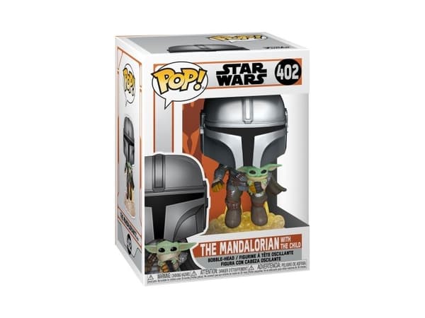 Funko POP Vinyl SW Mandalorian Flying w. Jetpack
