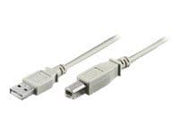 MicroConnect - USB-kabel - USB (hane) till USB typ B (hane) - 1 m