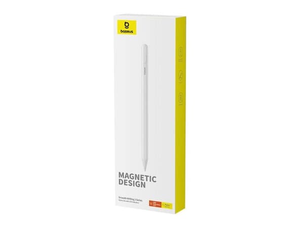 Baseus Smooth Writing 2 pekpenna med LED-indikator - vit