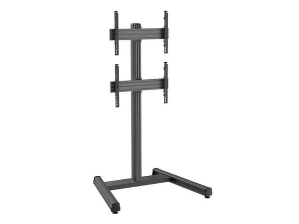 HAGOR comPROnents series - Monteringskomponent (endekapsler, søyle) - aluminium - svart