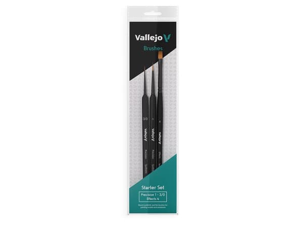 Vallejo B03990, Børstesett, Assortert