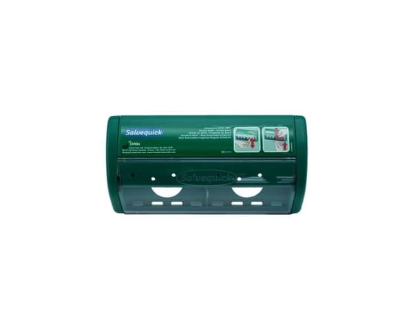 Salvequick® plåsterdispenser 2 Salvequick plåsterpaket grön