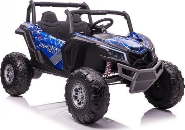 Lean Cars Akku Buggy UTV-MX Blue Spider Paint MP4