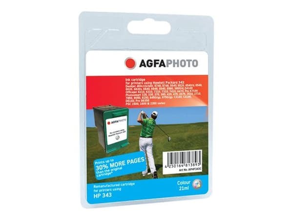 AgfaPhoto APHP343C, Väriainepohjainen muste, 1 kpl