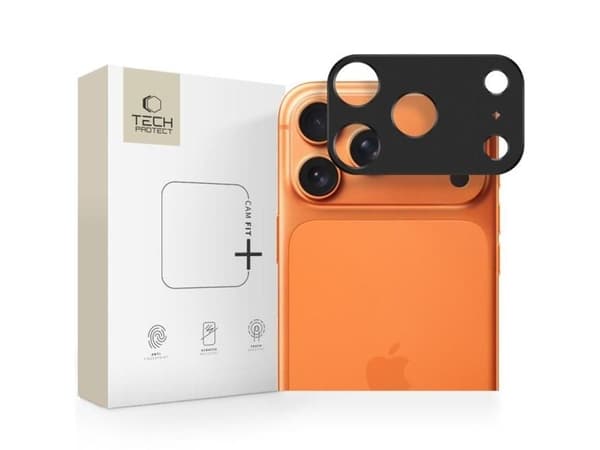 Tech-Protect Camalloy Fit+ deksel til iPhone 17 Pro Max - svart