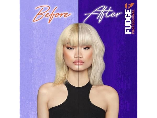 Fudge Clean Blonde Damage Rewind Violet-Toning Shampoo 250 ml
