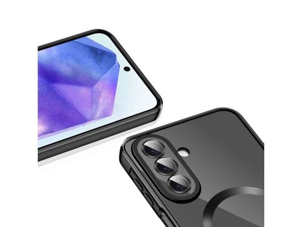 Tech-Protect MagFlex MagSafe Case for Samsung Galaxy A27 5G - Clear Black