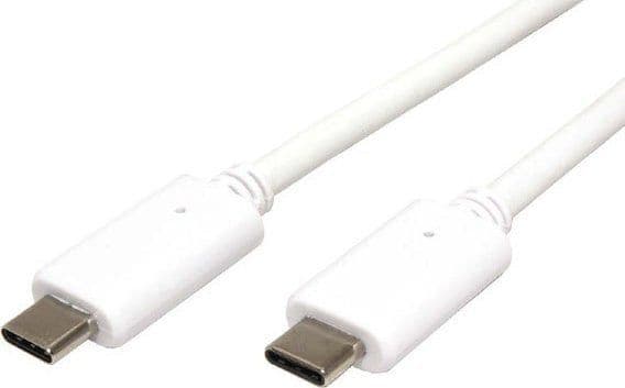 USB-kabel Neutralle USB-C til USB-C 1 m hvit