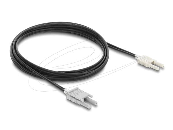 DeLOCK 91028, Musta, Harmaa, Monitila, 2 m, 1 kpl