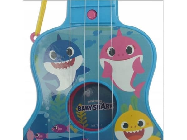 REIG barnens gitarr Reig Baby Shark blå