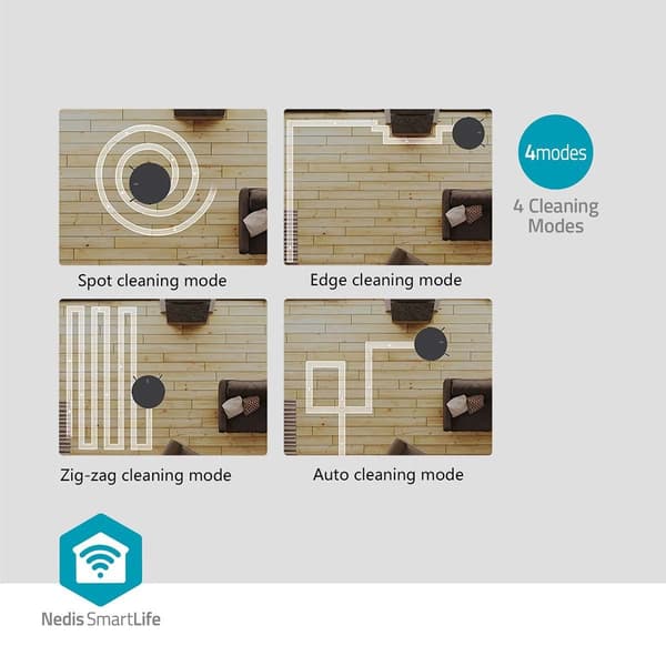 Nedis SmartLife robotdammsugare