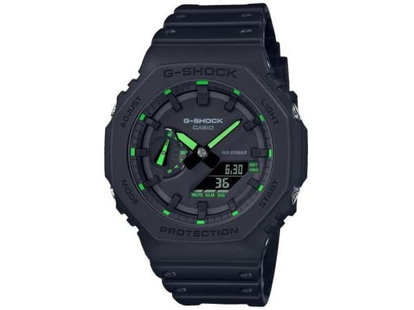 Casio G-Shock GA-2100-1A3ER, Vattentät, Kvarts
