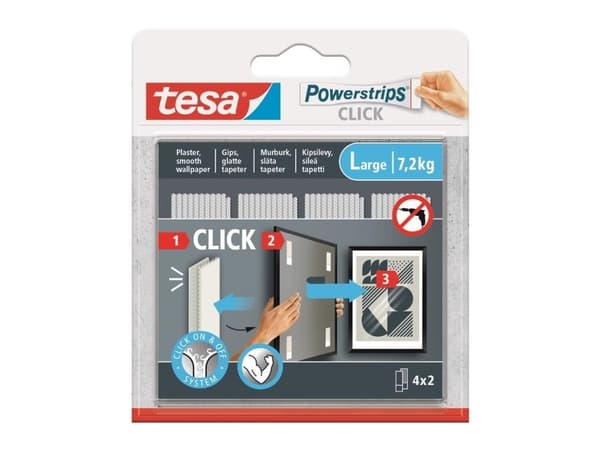 Powerstrip Tesa 77722 4 delar